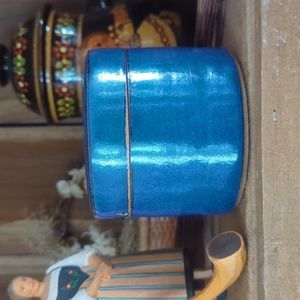 6/$60 signed pottery trinket worry jar